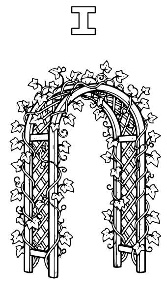 Letter I Coloring Page 12, Letter I coloring page