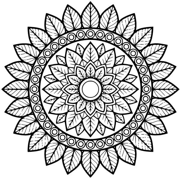 Mandala Coloring Page 2, Mandala coloring page
