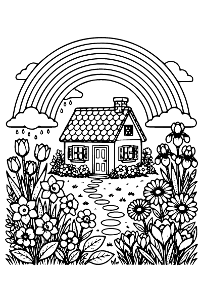 March Coloring Page 11, March coloring page