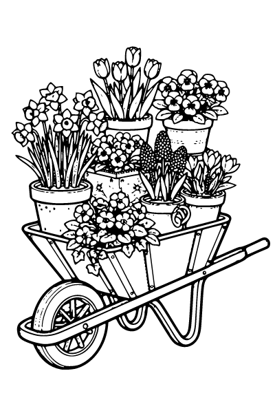 March Coloring Page 7, March coloring page