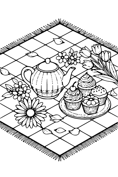May Coloring Page 12, May coloring page
