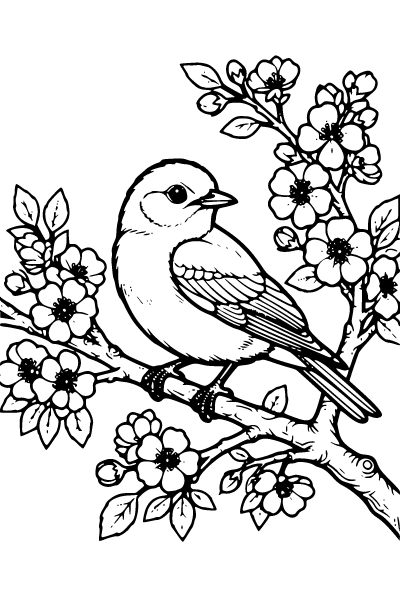 May Coloring Page 3, May coloring page