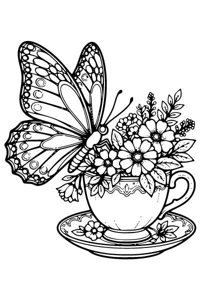 May Coloring Page 8, May coloring page